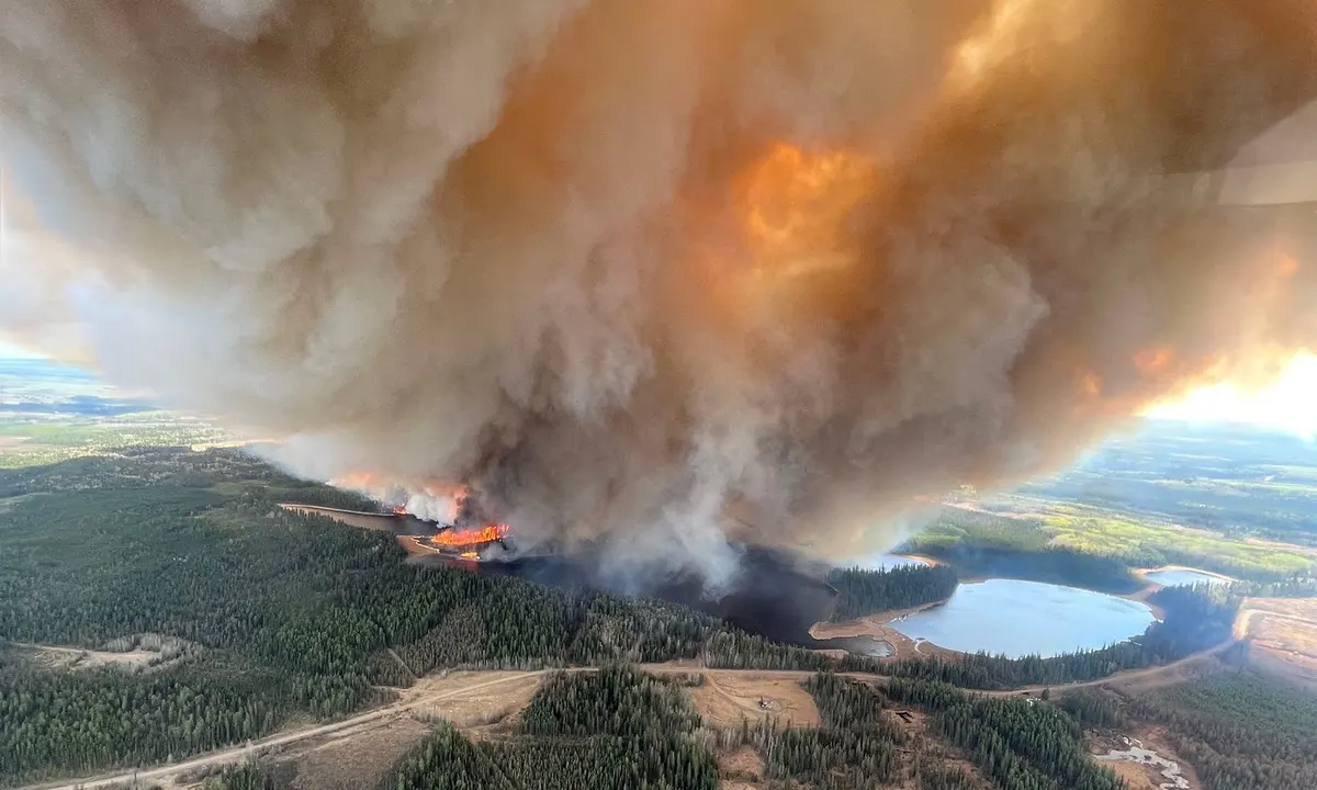 Fire in Canada: Fires intensify again in the west of the thousands of people evacuated