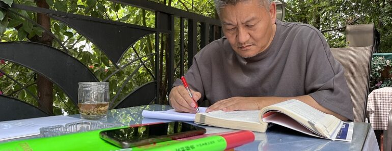 Liang Shi, a 56-year-old millionaire, is attempting to pass his high school graduation exam for the 27th time