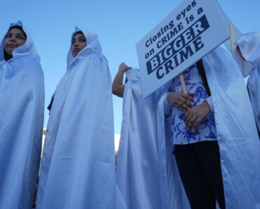 “A Memorial March in Tel Aviv for Victims of Crime”