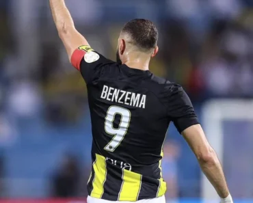 Karim Benzema Scores His First Goal at Al Ittihad (video)