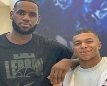 Kylian Mbappé offers a prestigious gift to LeBron James