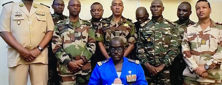 Niger Des militaires annoncent la reussite du coup dEtat contre Bazoum