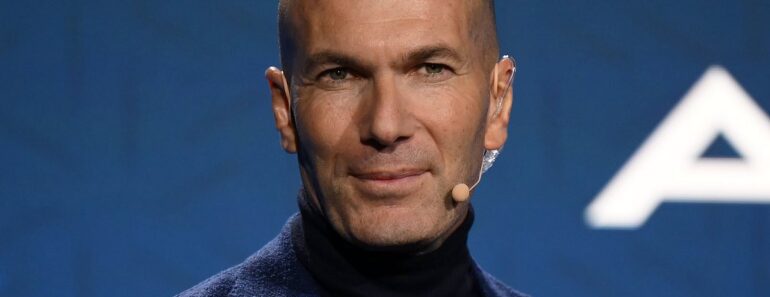 Zinedine Zidane cette phrase tres franche de la star qui a provoque un fou rire general