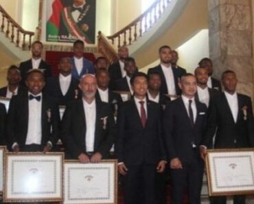 Malagasy Players Raised To The Rank Of Knights