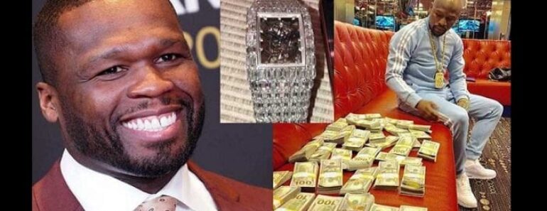 People 50 Cent clashe Floyd Mayweather la toile senflamme